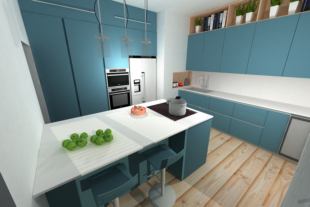 arredo appartamento viale washinghton milano lineaotto