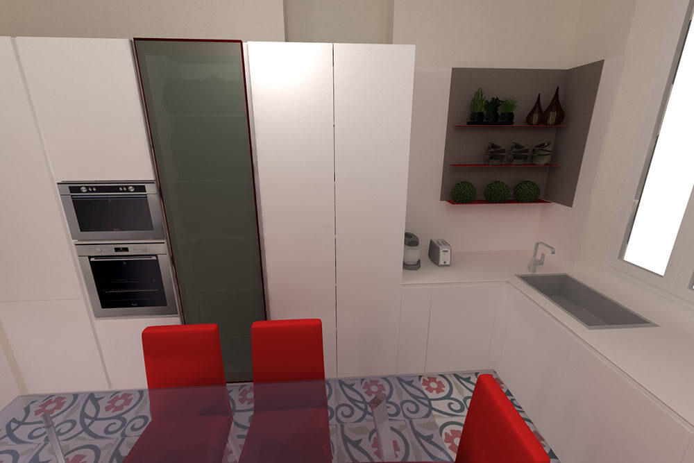 arredo appartamento viale abruzzi milano lineaotto