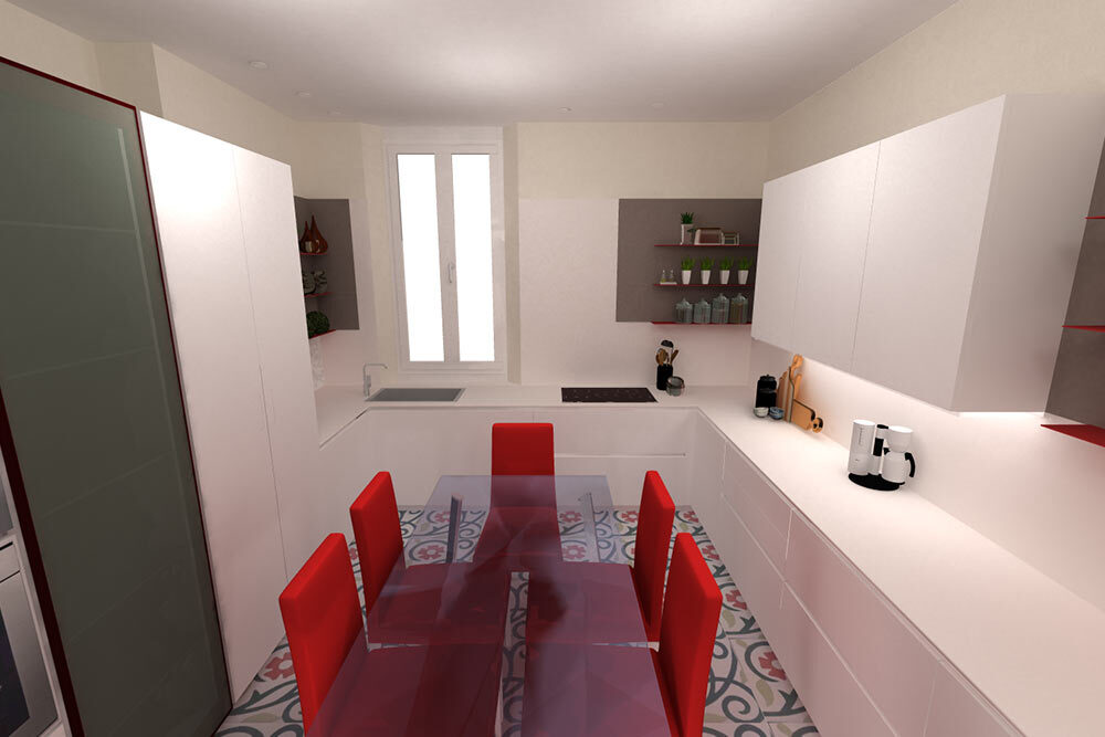 arredo appartamento viale abruzzi milano lineaotto