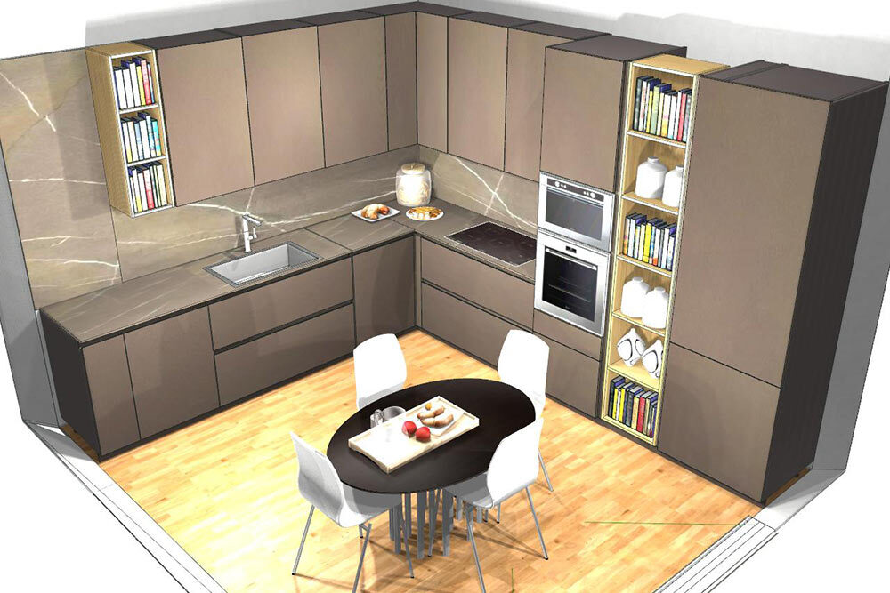 arredo appartamento a vanzago lineaotto