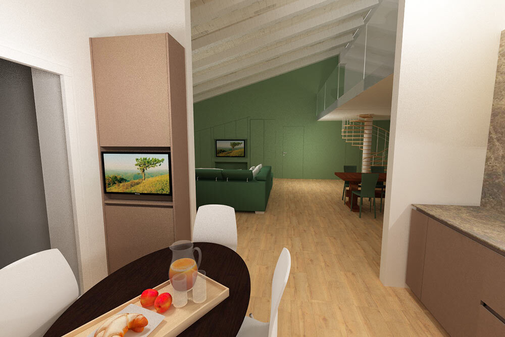 arredo appartamento a vanzago lineaotto