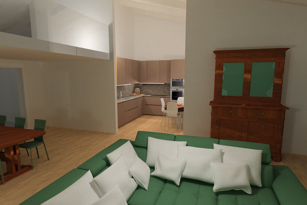 arredo appartamento a vanzago lineaotto