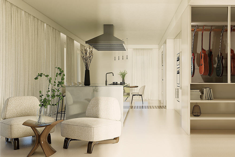 progetto arredo appartamento arese lineaotto