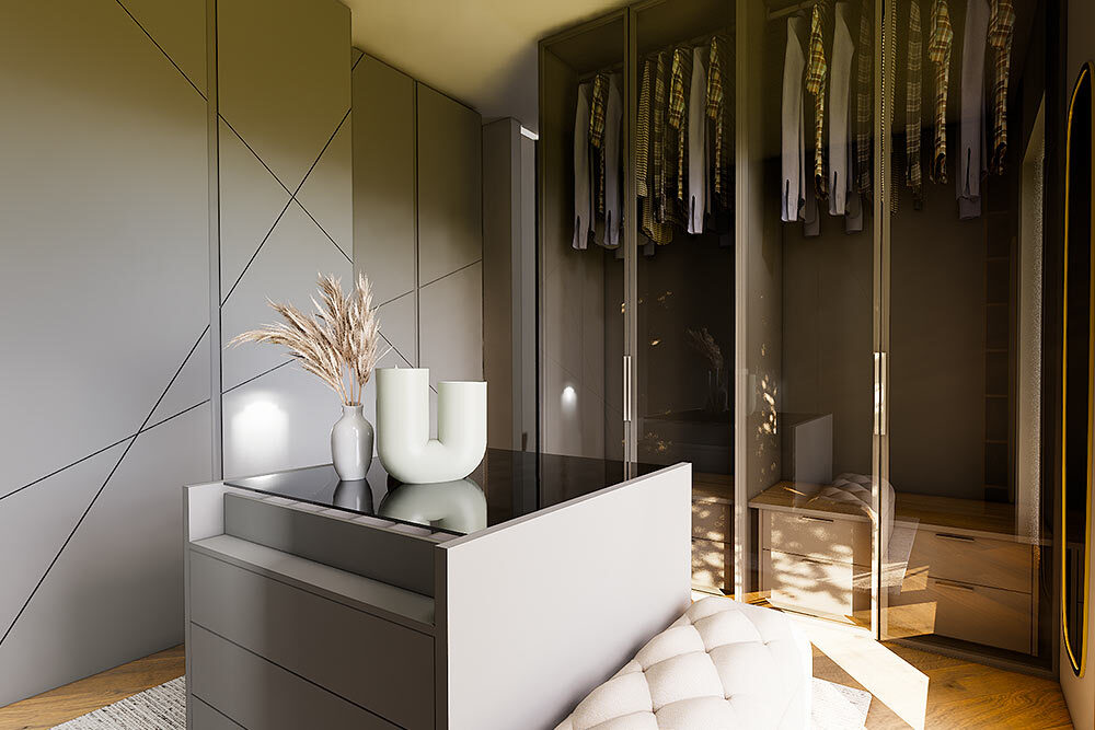 progetto arredo villa arese lineaotto